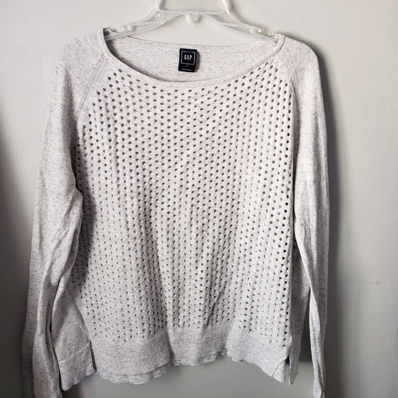 Gap lightweight Gray crew neck sweater - Picture 1 of 3